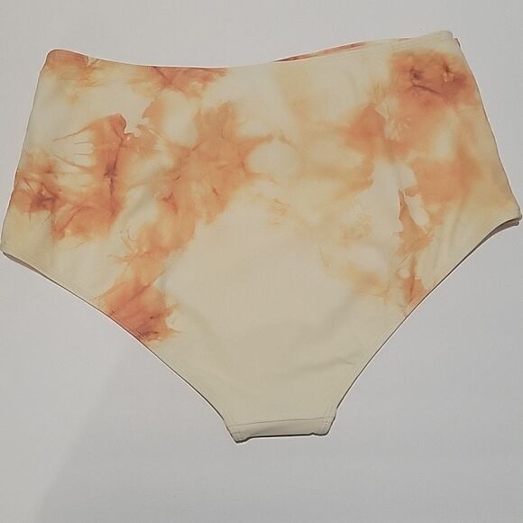 Jonathan Simkhai Angela High Rise Twist Tie Dye Bikini Bottoms - Picture 4 of 10